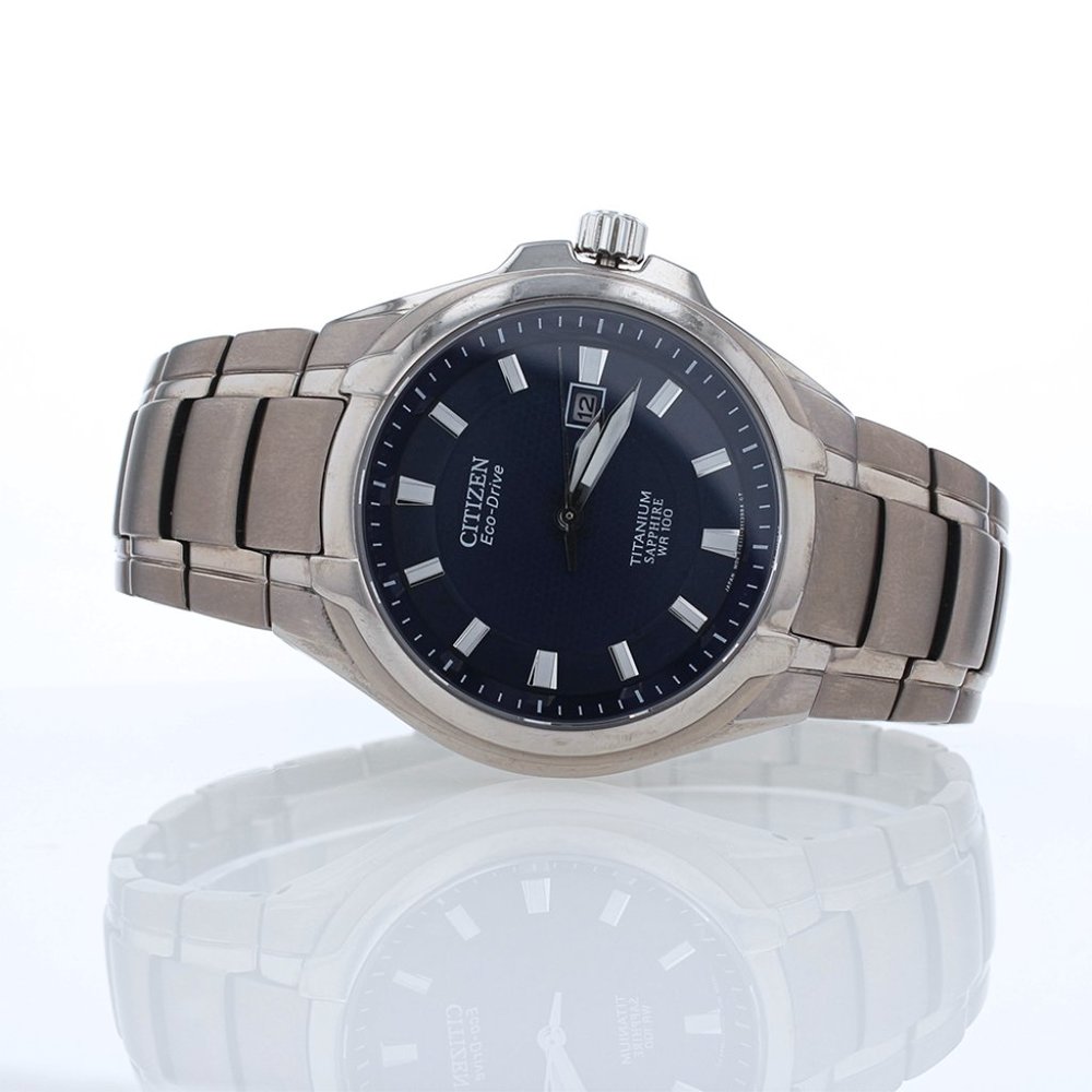 Citizen Eco Drive Paradigm Titanium Men’s Watch - Picture 9 of 12